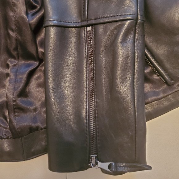 Jones of New York Leather Jacket - Picture 3 of 5